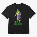 Brazil Essential T-Shirt Make Your Look Match Match Day Hype around FIFA World Cup 2026, Mbappe, Portugal, Spain and Germany, Fan Favorite Moments, National Team Passion, Big Match Drama and Soccer History; Made for Die Hard Supporters, Soccer