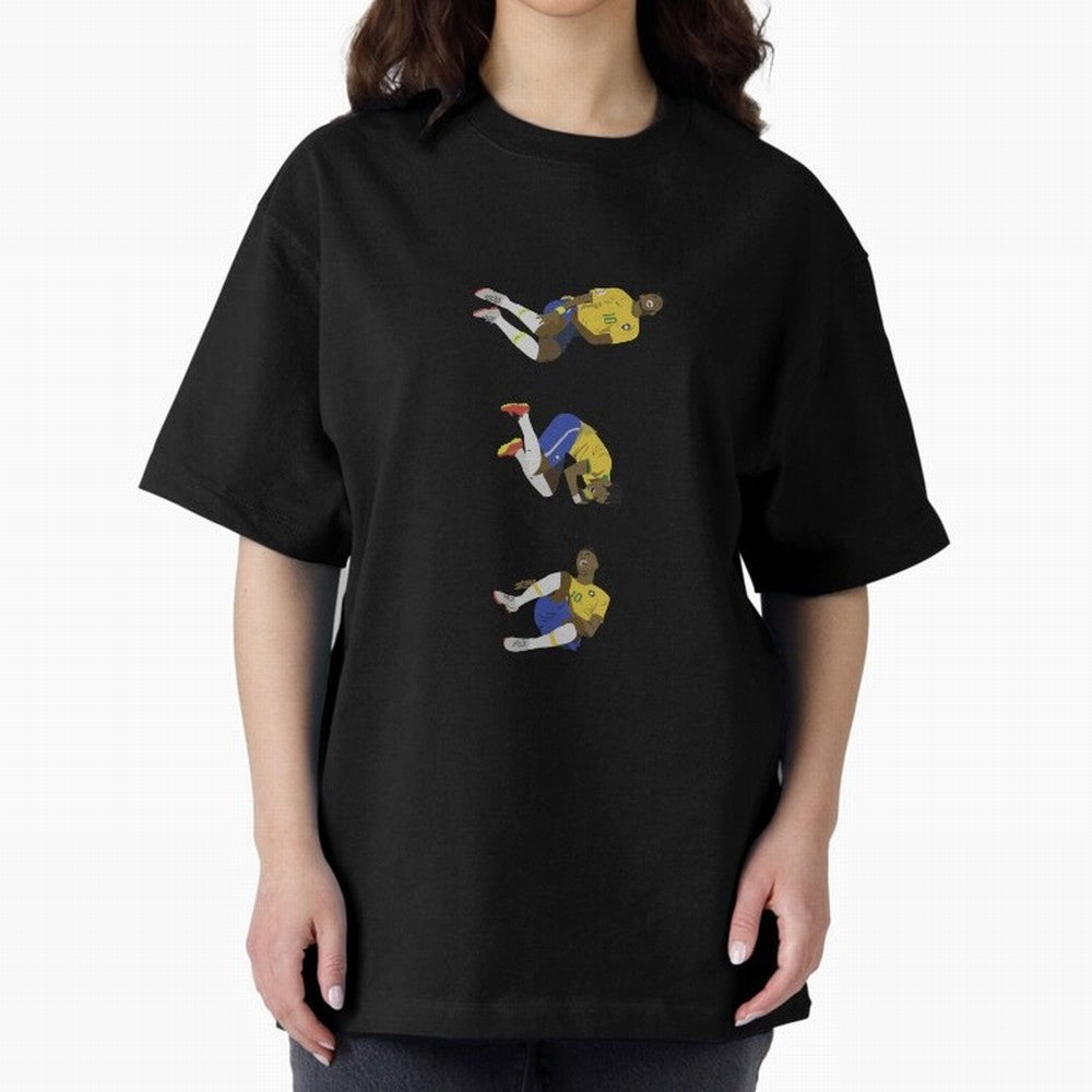 Neymar Jr Funny Injured Rolling Art Essential T-Shirt Celebrate Fan Favorites in Global Football Passion for FIFA World Cup 2026 Group Stage, with Cristiano Ronaldo, Haaland and CR7, Spain, Match Day Excitement, Supporter Culture, Golden Goals and