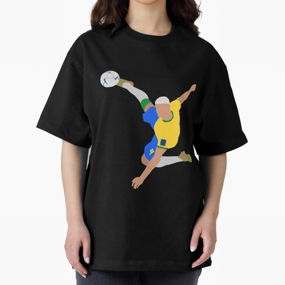 Richarlison Brazil Bicycle Kick Football Goal Classic T-Shirt Honor the Football Icons of FIFA World Cup 2026 Group Stage Featuring CR7, England Energy, Soccer Culture, Superstar Moments, National Team Dreams and Competitive Fire; Perfect for