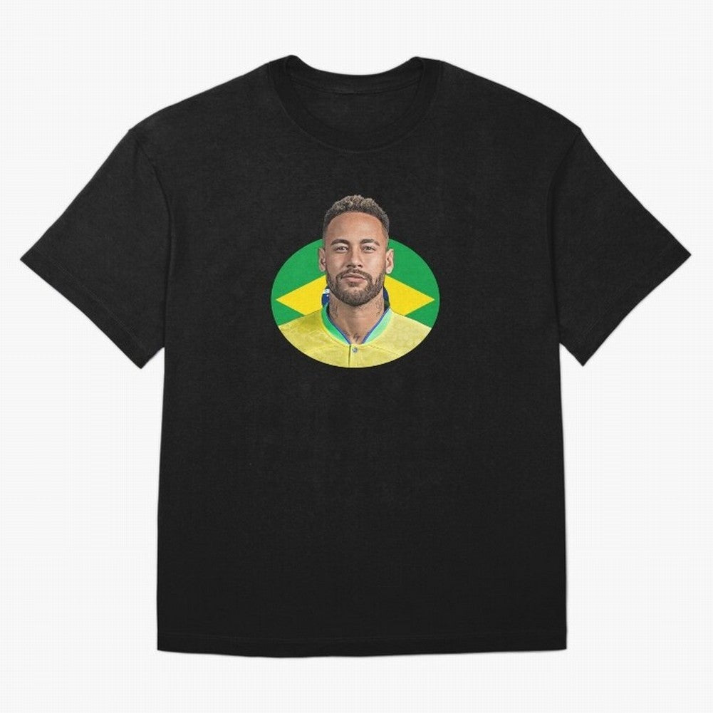 Neymar Jr. - The Maestro of the Pitch Classic T-Shirt Join the Countdown to FIFA World Cup 2026 USA Canada Mexico for Fans of Cristiano Ronaldo and Portugal, Spain and Germany, Bringing Sports Nostalgia, International Competition, Famous Players