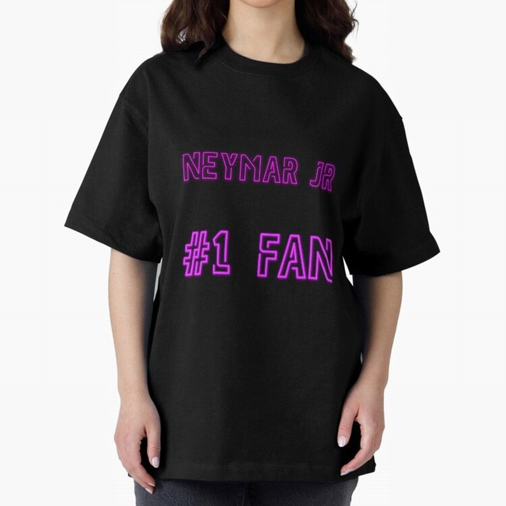 Neymar Jr #1 fan Oversized T-Shirt Elevate FIFA World Cup 2026 Driven by CR7 and Messi, Brazil, Portugal and Argentina Energy, Stadium Chants, National Pride, Trophy Dreams and Unforgettable Football Memories; Perfect for People Who Love Argentina,