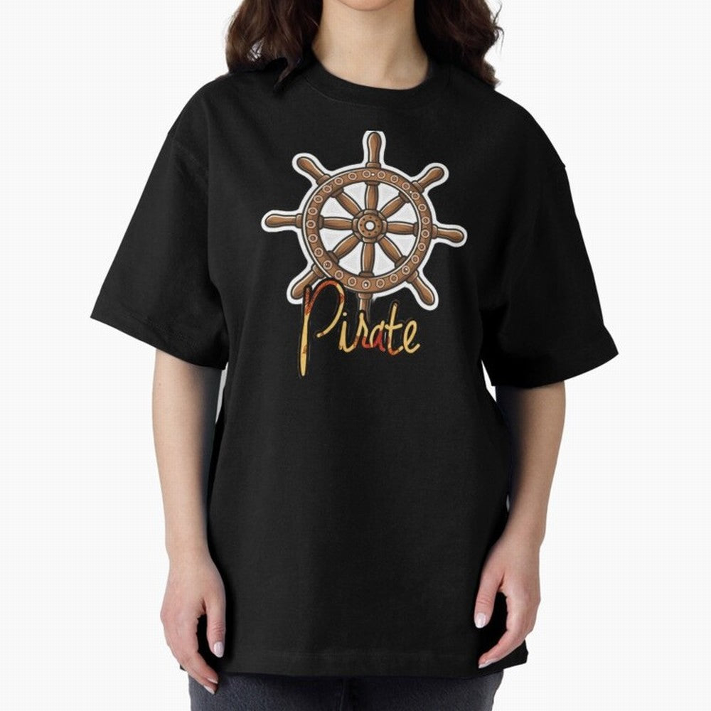 pirate, steering wheel, wheel, pirates of the Caribbean, Brandon brown, wooden, fashionista pop art, neymar jr art, Oversized T-Shirt Celebrate Soccer Greatness during the FIFA World Cup 2026 USA Canada Mexico Journey through Cristiano Ronaldo,