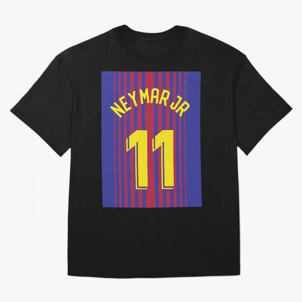 NEYMAR JR FOOTBALL SOCCER JERSEY BARCELONA Oversized T-Shirt Enjoy the Biggest Football Party of Global Football Passion for FIFA World Cup 2026 Group Stage, Centered on Messi and Cristiano Ronaldo, England, Match Day Excitement, Supporter Culture,
