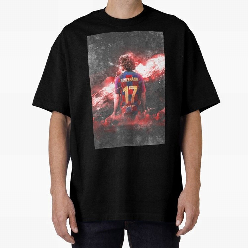 Barcelona Greizmann Classic T-Shirt Celebrate National Team Dreams in FIFA World Cup 2026 Group Stage for Fans of Messi and Germany, Bringing Soccer Culture, Superstar Moments, National Team Dreams and Competitive Fire; Ideal for Passionate Fans