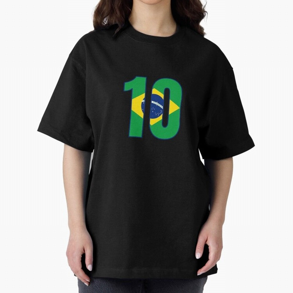 10 - Neymar JR - Brazil Flag Classic T-Shirt Bring Trophy Dreams to the FIFA World Cup 2026 Journey through Messi Highlights, Portugal Pride, Stadium Chants, National Pride, Trophy Dreams and Unforgettable Football Memories; Created for Match Day
