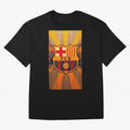 barcelona Classic T-Shirt Stand with the FIFA World Cup 2026 Journey through Messi and Cristiano Ronaldo Highlights, Germany Pride, Championship Spirit, Famous Goals, Roaring Crowds and International Football Unity; Built for Supporters Chasing