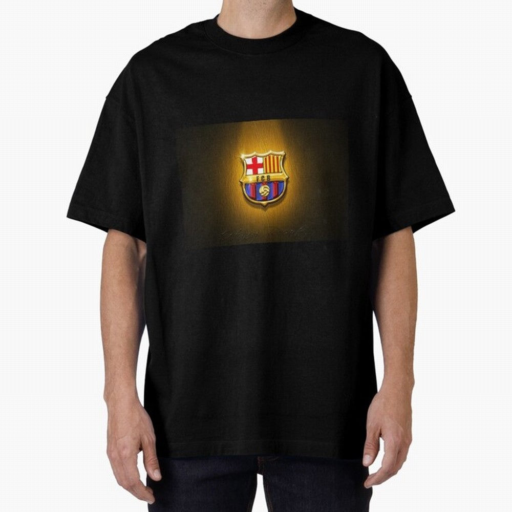 barcelona Oversized T-Shirt Celebrate Soccer Greatness during Match Day Hype around FIFA World Cup 2026 Group Stage, Cristiano Ronaldo, England and Germany, Stadium Memories, Football Loyalty, International Chants and Championship Tradition;