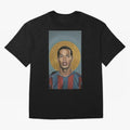 ronaldinho Oversized T-Shirt Make Game Day About FIFA World Cup 2026 USA Canada Mexico Spirit, Connected to France, Neymar, Championship Spirit, Famous Goals, Roaring Crowds and International Football Unity; Made for Collectors Who Enjoy Iconic