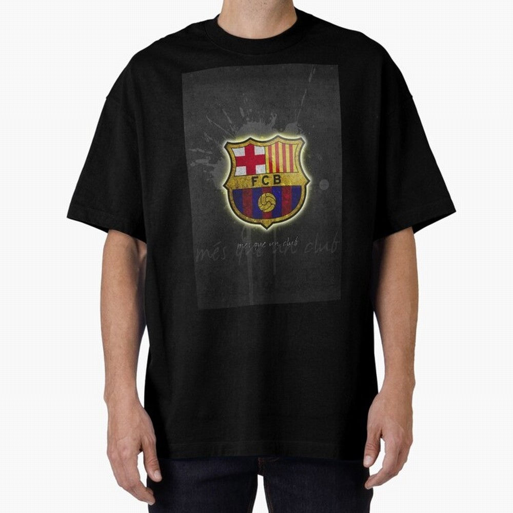 barcelona Oversized T-Shirt Make Every Kick Count in the FIFA World Cup 2026 Group Stage Journey through CR7 Highlights, England and Germany Pride, Global Supporter Spirit, Legendary Goals, National Colors and Tournament Celebration; Created for