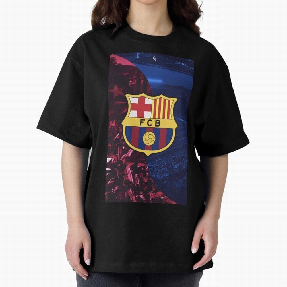barcelona Classic T-Shirt Celebrate Football Heritage in Global Football Passion for FIFA World Cup 2026 USA Canada Mexico, Made for Messi, CR7 and Mbappe, Spain and Netherlands, Match Day Excitement, Supporter Culture, Golden Goals and Global