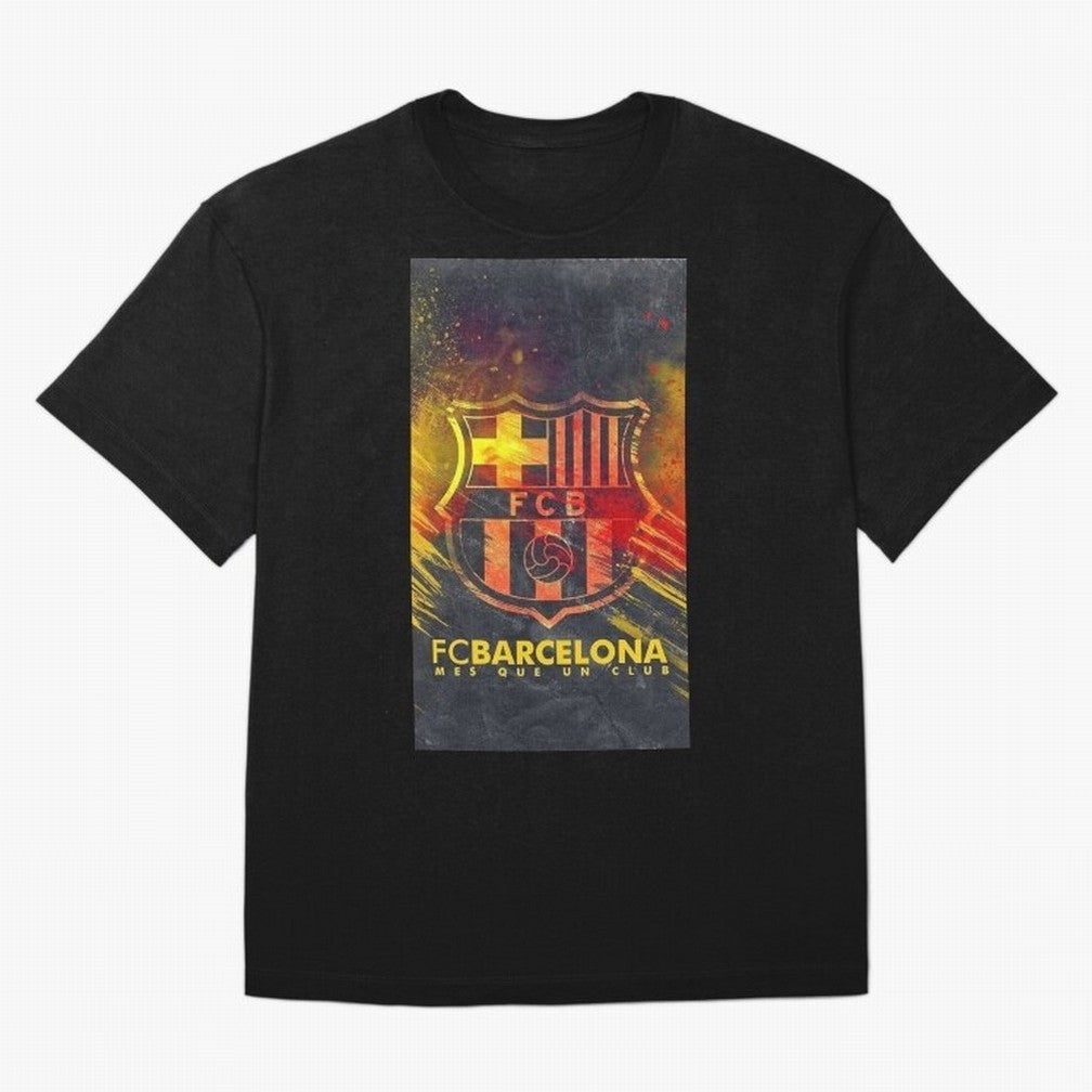 barca Classic T-Shirt Feel International Energy from Global Football Passion for FIFA World Cup 2026, Featuring Haaland and Mbappe, Portugal, Spain and Germany, Championship Spirit, Famous Goals, Roaring Crowds and International Football Unity;