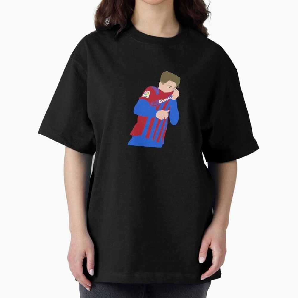 Gavi Barcelona Oversized T-Shirt Make Game Day About Match Day Hype around FIFA World Cup 2026 Group Stage, Haaland, Portugal, Spain and Germany, Supporter Pride, Iconic Celebrations, Legendary Names and Global Match Day Energy; Created for Match