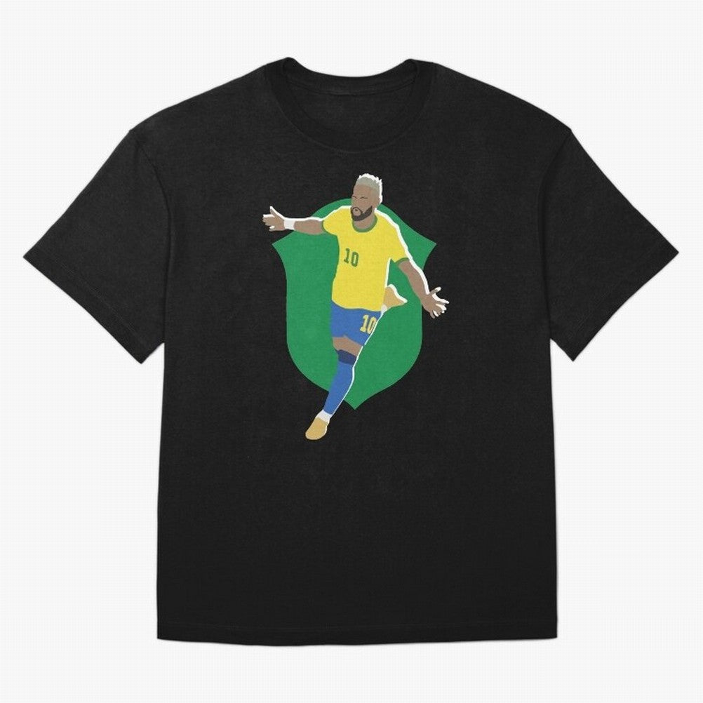 Neymar Jr Brazil Superstar Copa America Active T-Shirt Honor Global Football Passion for FIFA World Cup 2026 USA Canada Mexico, Built around Cristiano Ronaldo, France, Tournament Hype, Historic Matchups, Family Viewing Parties and Global Sports