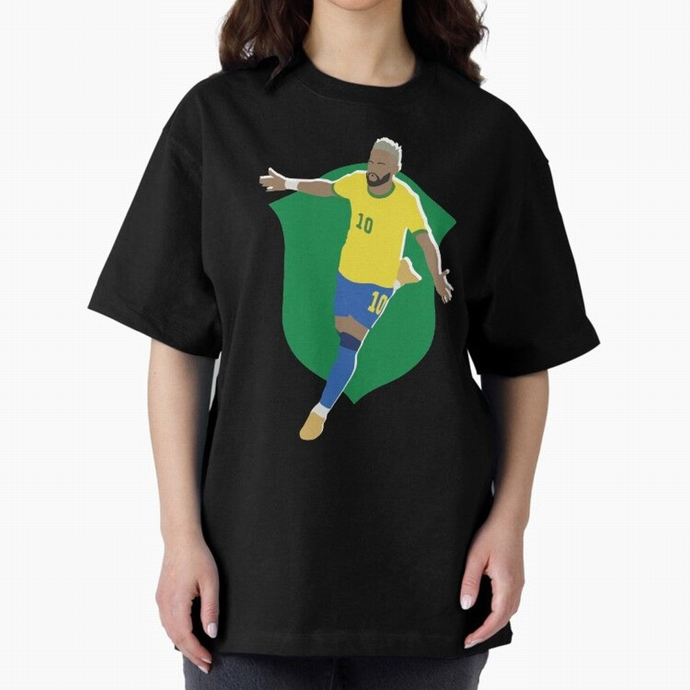 Neymar Jr Brazil Superstar Copa America Active T-Shirt Honor Global Football Passion for FIFA World Cup 2026 USA Canada Mexico, Built around Cristiano Ronaldo, France, Tournament Hype, Historic Matchups, Family Viewing Parties and Global Sports