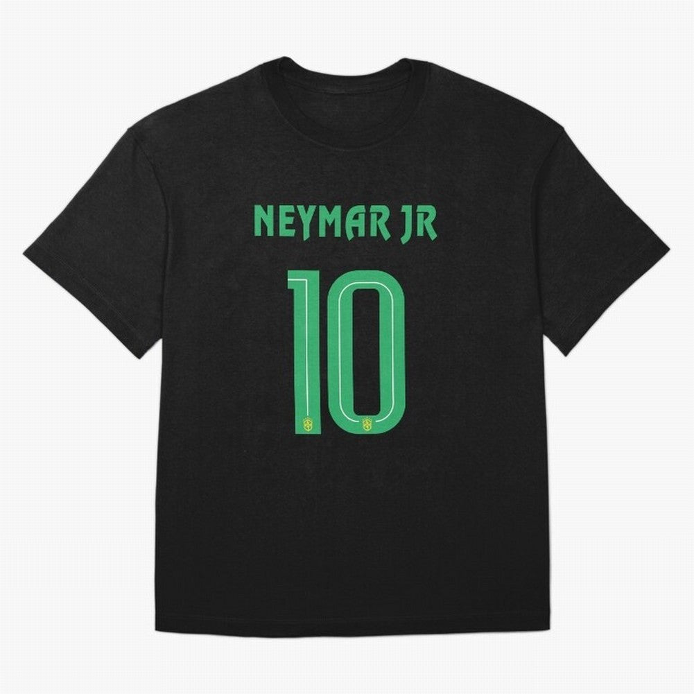 Brazil Neymar Jr 10 Shirt 2022-2023 Custom print Classic T-Shirt Experience the Global Stage of FIFA World Cup 2026 Group Stage Built around Mbappe and Neymar, Argentina, France and Brazil Energy, Stadium Chants, National Pride, Trophy Dreams and
