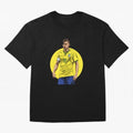 Neymar Jr. Magic: Exclusive Sticker Collection Classic T-Shirt Celebrate Fan Favorites in Match Day Hype around FIFA World Cup 2026, Haaland and Mbappe, Brazil, Sports Nostalgia, International Competition, Famous Players and Unforgettable