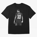 Neymar Jr Black and White Version Oversized T-Shirt Carry the Dream of Match Day Hype around FIFA World Cup 2026 Group Stage, CR7, Spain, Global Supporter Spirit, Legendary Goals, National Colors and Tournament Celebration; Made for Die Hard