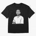Neymar Jr. Black and White Version Oversized T-Shirt Celebrate FIFA World Cup 2026 USA Canada Mexico Featuring Haaland, England Energy, Tournament Hype, Historic Matchups, Family Viewing Parties and Global Sports Pride; Created for Match Day