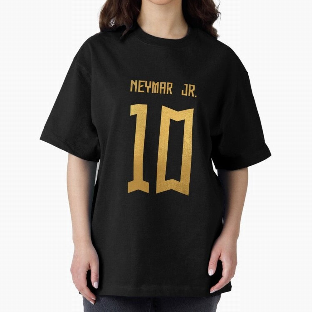 Copy of Neymar Jr Brazil Jersey 2023 Oversized T-Shirt Bring Supporter Culture to FIFA World Cup 2026 USA Canada Mexico Connected to Messi, CR7 and Mbappe, Spain Energy, Game Day Rituals, Football Legends, Country Pride and the Road to the Final;