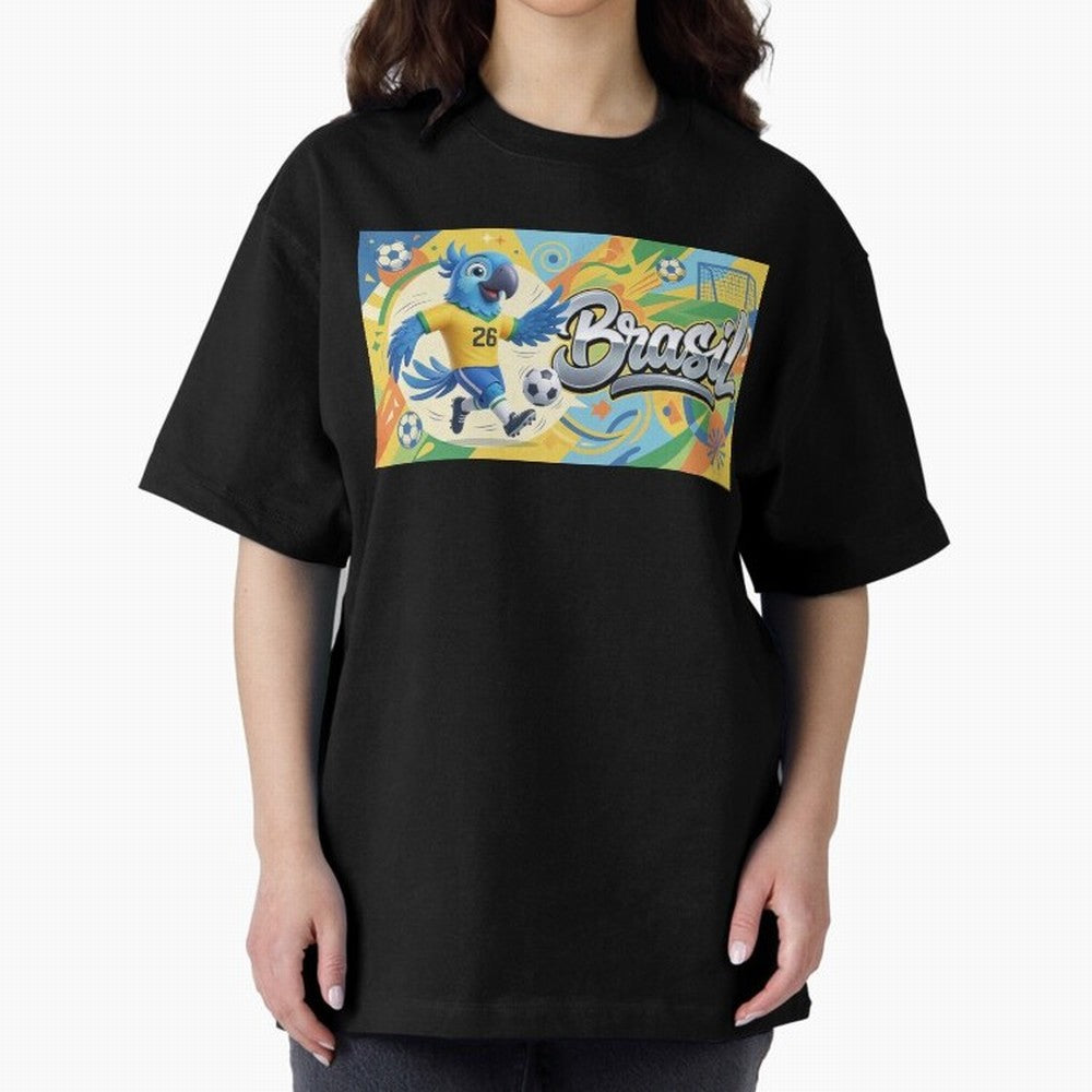 World Cup 2026 Brazil Soccer Team Fan Art Classic T-Shirt Wear the Spirit of Match Day Hype around FIFA World Cup 2026 USA Canada Mexico, Haaland, Argentina and Brazil, Sports Nostalgia, International Competition, Famous Players and Unforgettable