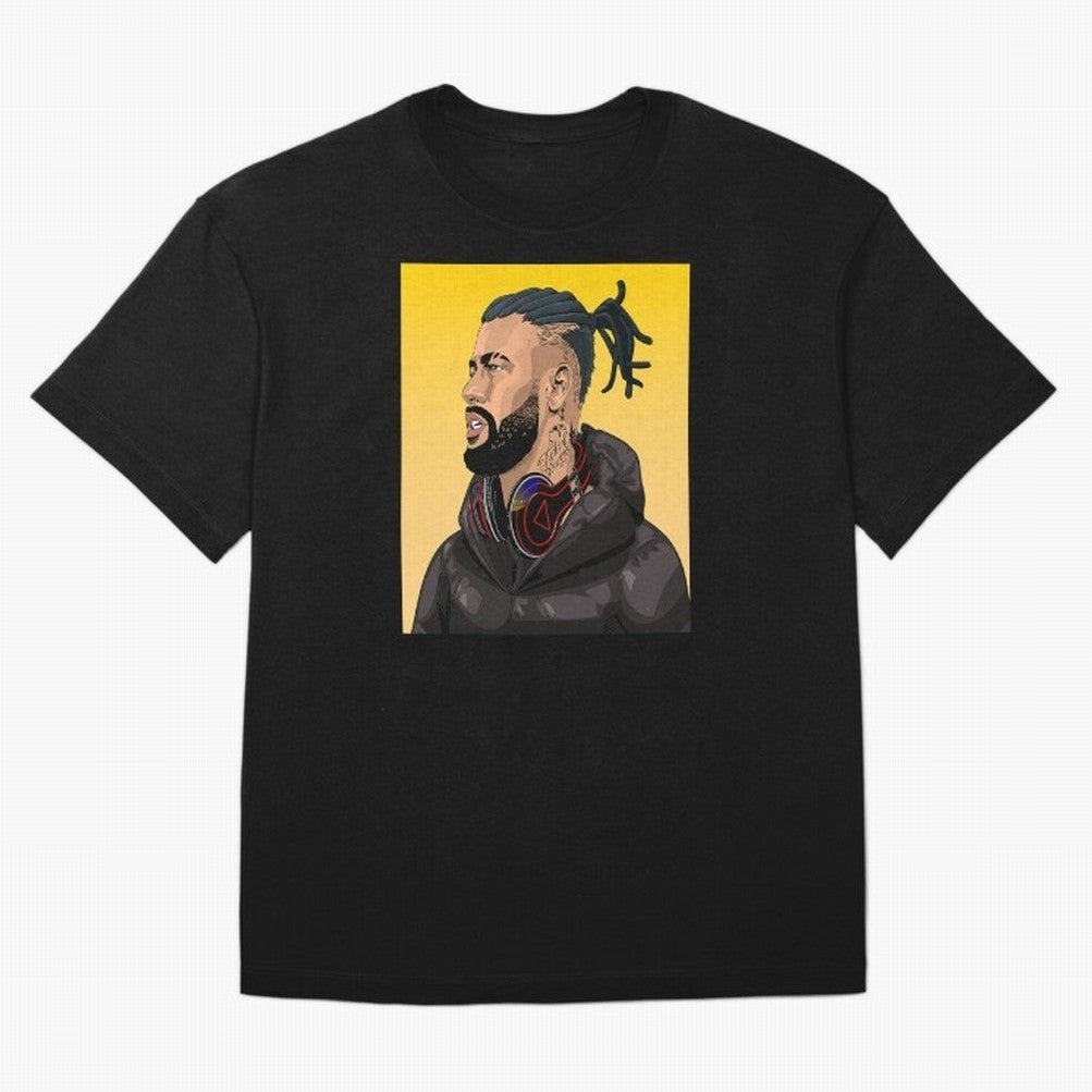 BMM x Neymar Jr. Episode 01- HUMAN #425 Classic Wear Oversized T-Shirt Celebrate Football Dreams Across Global Football Passion for FIFA World Cup 2026 Group Stage, Centered on Haaland, Portugal, Global Supporter Spirit, Legendary Goals, National