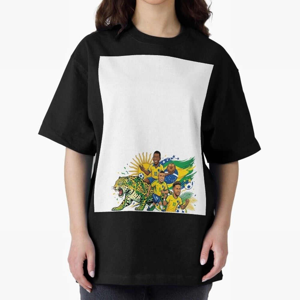 Unleash the spirit of the Sele??o! ? Graphic T-Shirt Show Match Day Excitement for FIFA World Cup 2026 Group Stage Spirit, Celebrating Spain, Mbappe, Soccer Culture, Superstar Moments, National Team Dreams and Competitive Fire; Great for Supporters