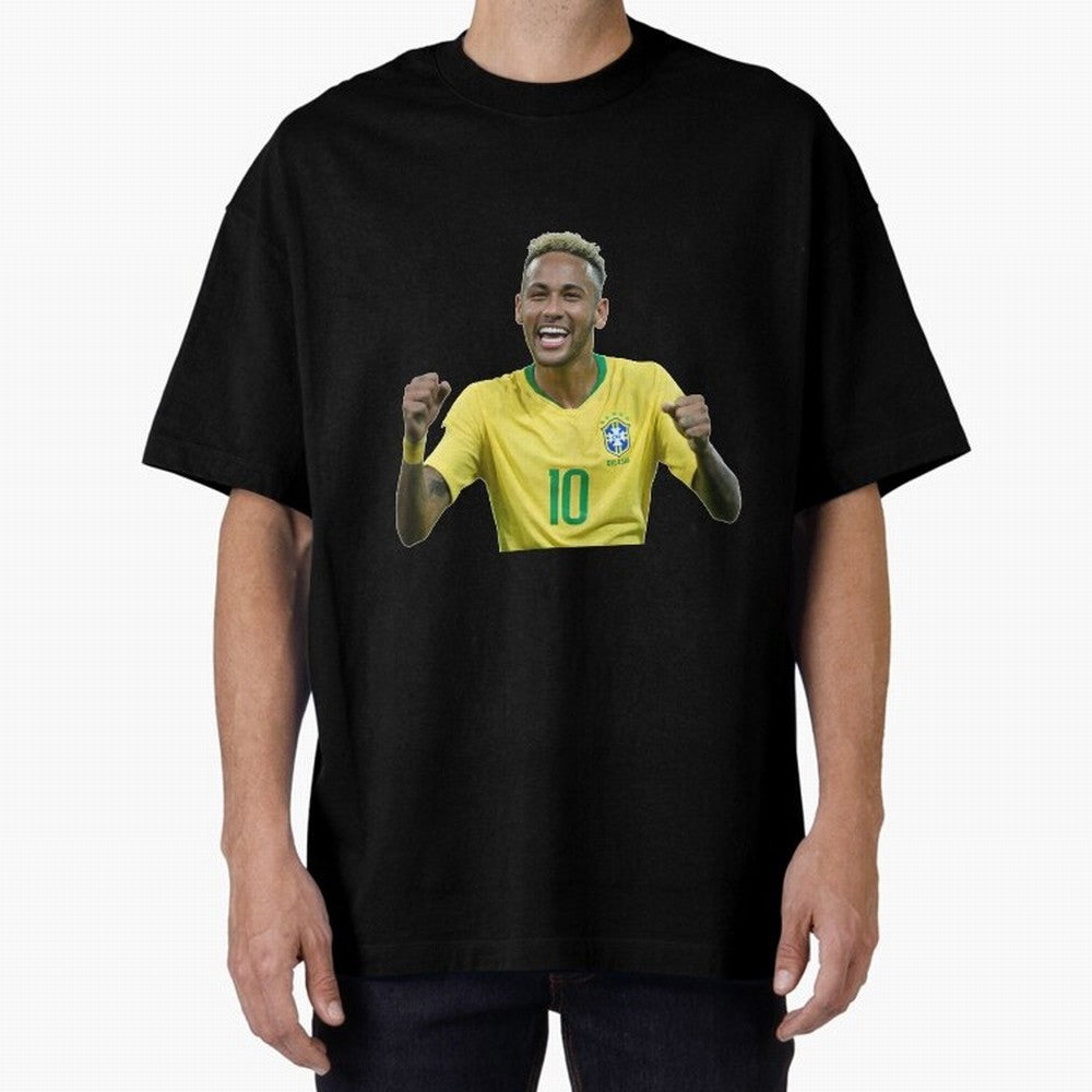 Neymar JR Cheering Premium T-Shirt Follow the Final Road of Global Football Passion for FIFA World Cup 2026 Group Stage, Built around Cristiano Ronaldo, Haaland and CR7, Brazil, Football History, Final Match Energy, Crowd Noise and Once in a