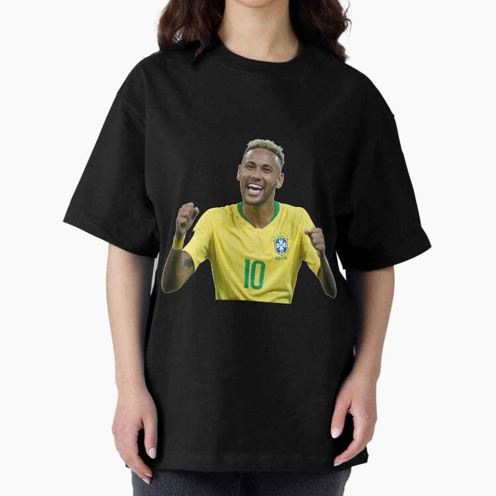 Neymar JR Cheering Premium T-Shirt Follow the Final Road of Global Football Passion for FIFA World Cup 2026 Group Stage, Built around Cristiano Ronaldo, Haaland and CR7, Brazil, Football History, Final Match Energy, Crowd Noise and Once in a