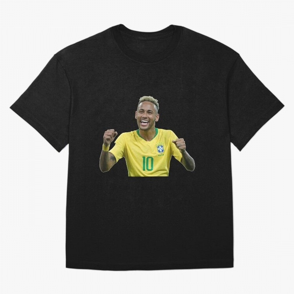 Neymar JR Cheering Premium T-Shirt Follow the Final Road of Global Football Passion for FIFA World Cup 2026 Group Stage, Built around Cristiano Ronaldo, Haaland and CR7, Brazil, Football History, Final Match Energy, Crowd Noise and Once in a