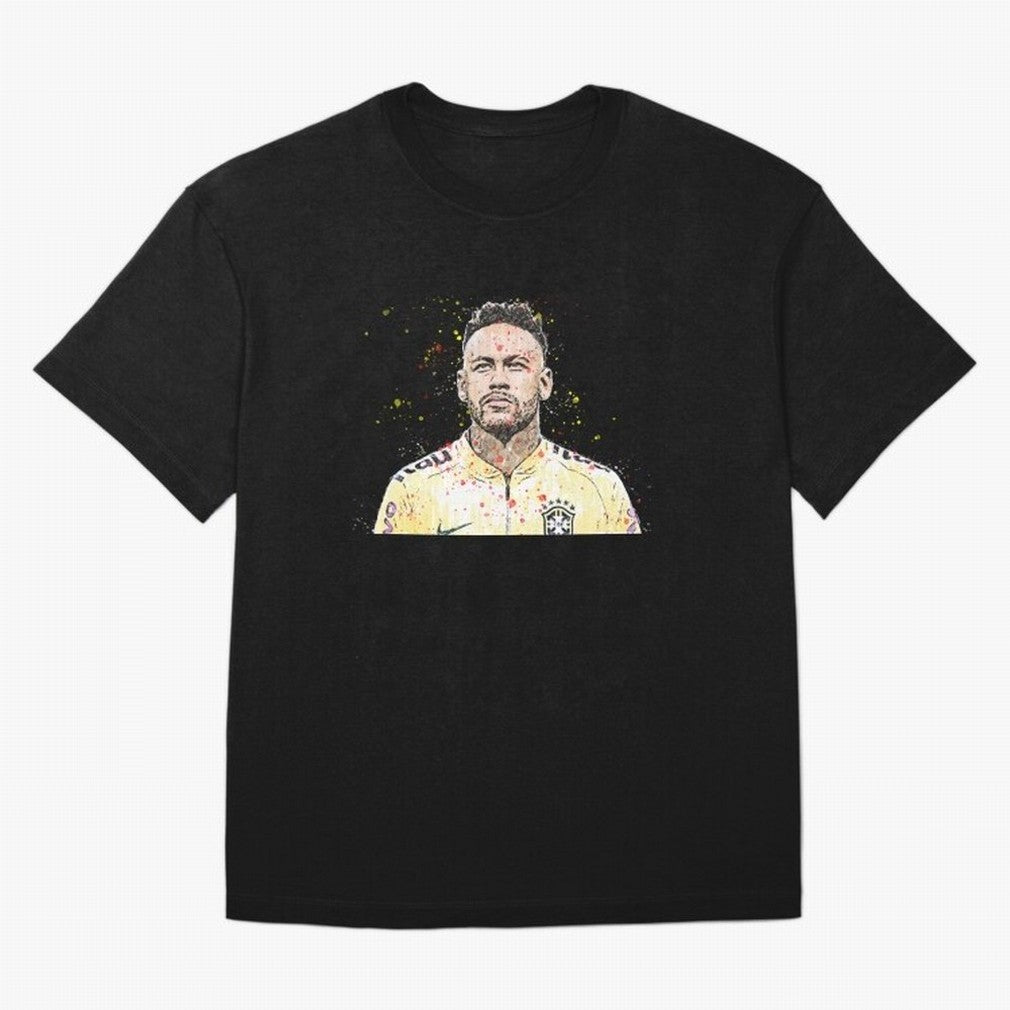 Neymar Neymar Oversized T-Shirt Feel Global Football Passion for FIFA World Cup 2026 Group Stage, Featuring Haaland and Mbappe, Netherlands, Worldwide Fan Energy, Dramatic Goals, Stadium Lights and Championship Celebrations; Made for Die Hard