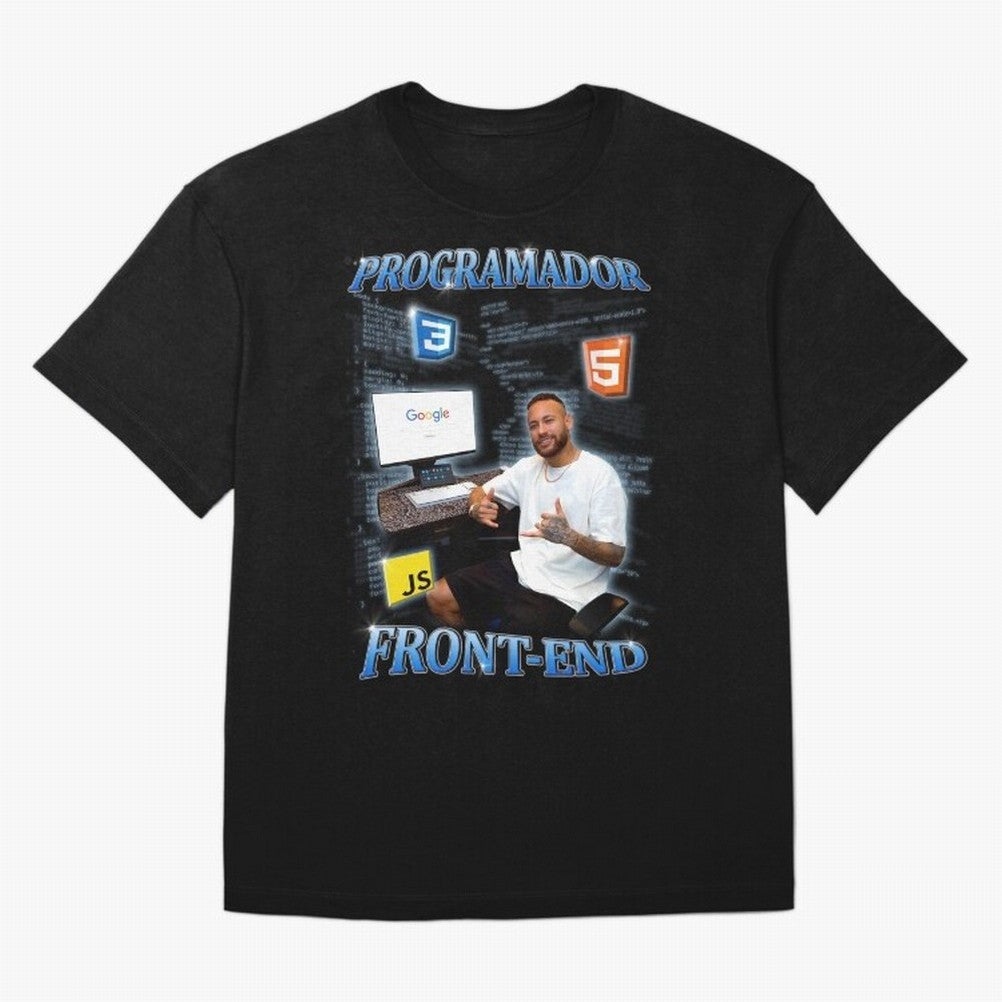 Programador front-end Neymar - Spanish Classic T-Shirt Spotlight FIFA World Cup 2026 Made for Neymar, Brazil, Portugal and Argentina Energy, Goal Celebration Energy, Supporter Heritage, Football Icons and Worldwide Tournament Joy; Ideal for
