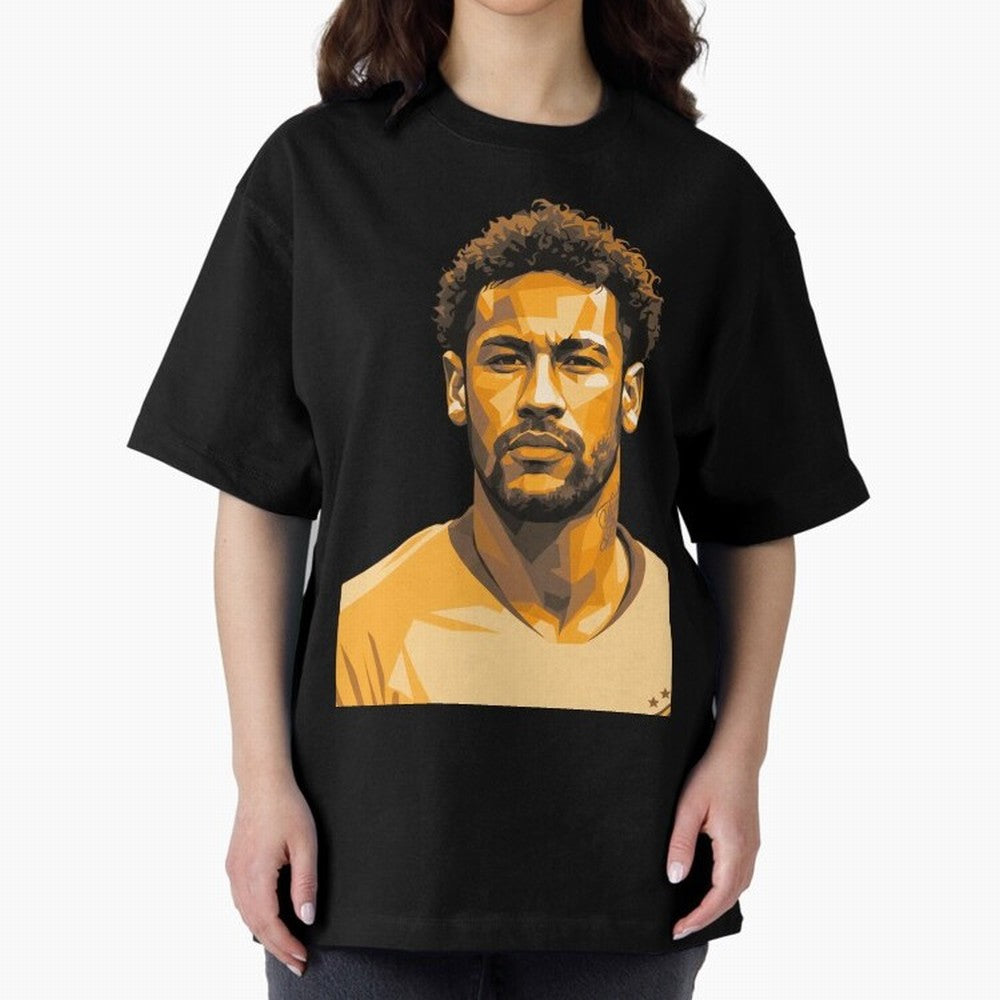 Neymar Oversized T-Shirt Build FIFA World Cup 2026 USA Canada Mexico for Fans of CR7 and Argentina, France and Brazil, Bringing Supporter Pride, Iconic Celebrations, Legendary Names and Global Match Day Energy; Created for Match Day Parties, Soccer