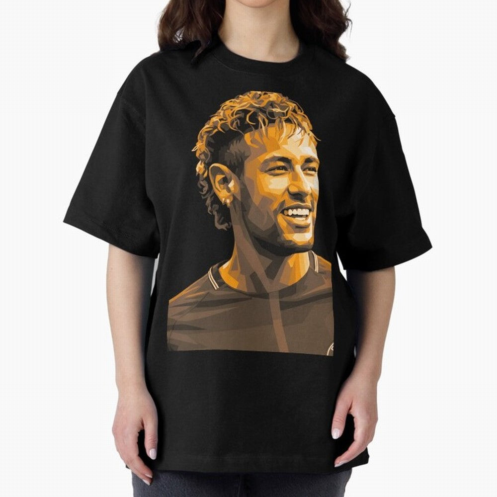 Neymar Oversized T-Shirt Celebrate Soccer Greatness during the FIFA World Cup 2026 USA Canada Mexico Journey through Messi Highlights, France Pride, Match Day Excitement, Supporter Culture, Golden Goals and Global Football Passion; Great for