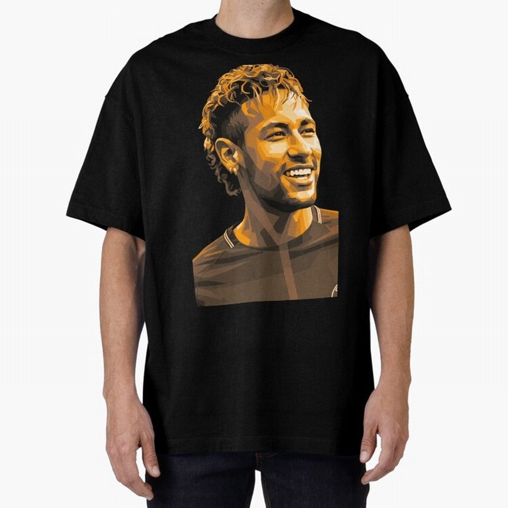 Neymar Oversized T-Shirt Celebrate Soccer Greatness during the FIFA World Cup 2026 USA Canada Mexico Journey through Messi Highlights, France Pride, Match Day Excitement, Supporter Culture, Golden Goals and Global Football Passion; Great for