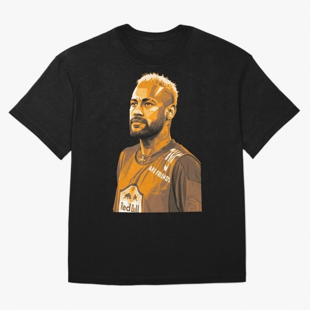 Neymar Oversized T-Shirt Bring International Match Energy to FIFA World Cup 2026 for Fans of Mbappe and Spain, Bringing Stadium Chants, National Pride, Trophy Dreams and Unforgettable Football Memories; Great for Watch Parties, Sports Bars, Family