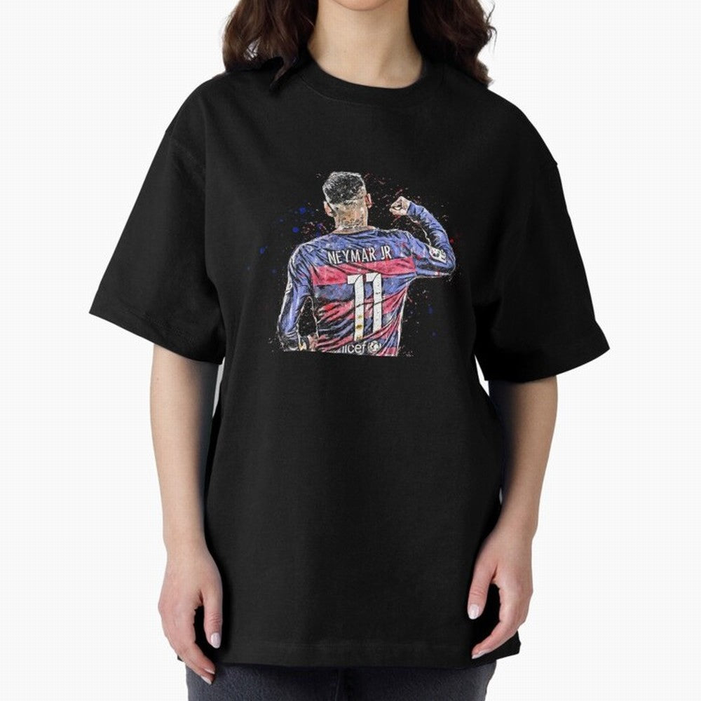 Neymar Neymar Oversized T-Shirt Bring World Football Passion into the FIFA World Cup 2026 Group Stage Journey through Haaland Highlights, Portugal Pride, Football Festival Excitement, Trophy Ambitions, Country Rivalries and Star Player Buzz; Ideal