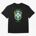 Brasil Soccer Flag Team Brazil Support Gift Classic T-Shirt Represent the Passion of FIFA World Cup 2026 Group Stage Spirit, Featuring Portugal, Haaland and Mbappe, Football Passion, Legendary Performances, Festival Vibes and Supporter Community;