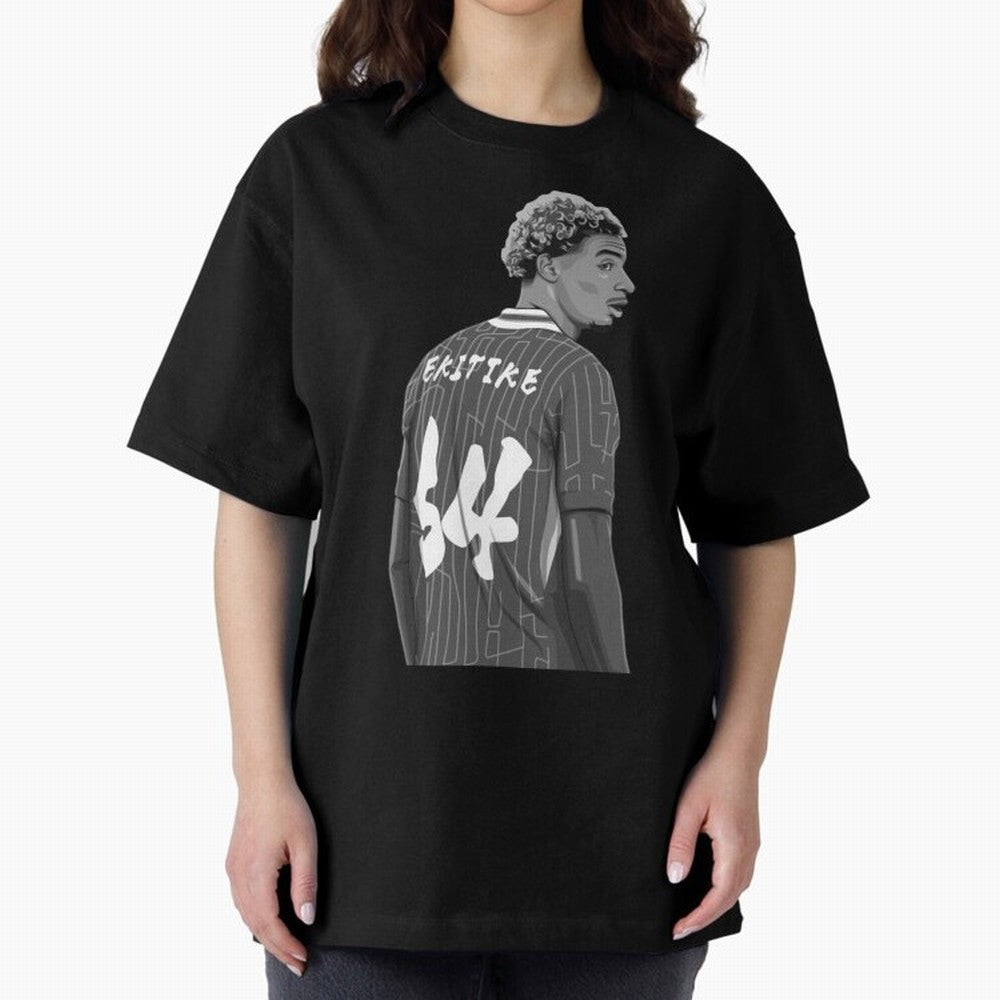 Hugo Ekitike Black and White Version Classic T-Shirt Make the Season About the FIFA World Cup 2026 USA Canada Mexico Journey through Messi Highlights, England Pride, Match Day Excitement, Supporter Culture, Golden Goals and Global Football Passion;
