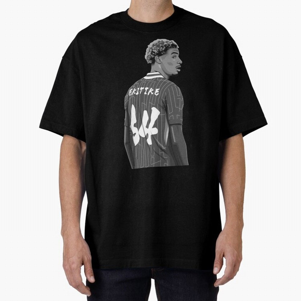 Hugo Ekitike Black and White Version Classic T-Shirt Make the Season About the FIFA World Cup 2026 USA Canada Mexico Journey through Messi Highlights, England Pride, Match Day Excitement, Supporter Culture, Golden Goals and Global Football Passion;