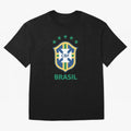 Confedera??o Brasileira de Futebol Classic T-Shirt Celebrate Football Heritage in Global Football Passion for FIFA World Cup 2026 Group Stage, Celebrating Haaland and Mbappe, England, France and Netherlands, Vintage Soccer Flavor, Modern Football