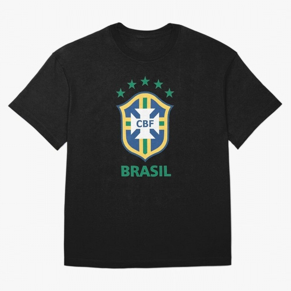 Confedera??o Brasileira de Futebol Classic T-Shirt Celebrate Football Heritage in Global Football Passion for FIFA World Cup 2026 Group Stage, Celebrating Haaland and Mbappe, England, France and Netherlands, Vintage Soccer Flavor, Modern Football