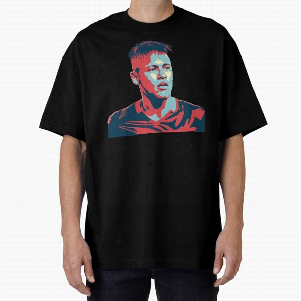 Neymar. Oversized T-Shirt Show Support during Global Football Passion for FIFA World Cup 2026, Built around Mbappe, Argentina, France and Brazil, Supporter Pride, Iconic Celebrations, Legendary Names and Global Match Day Energy; Built for