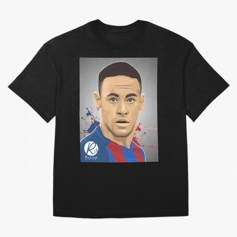 NEYMAR Oversized T-Shirt Share the Excitement of FIFA World Cup 2026 USA Canada Mexico Spirit, Driven by England and Germany, Neymar, Haaland and Cristiano Ronaldo, Classic Soccer Heritage, Championship Pressure, Fan Loyalty and International