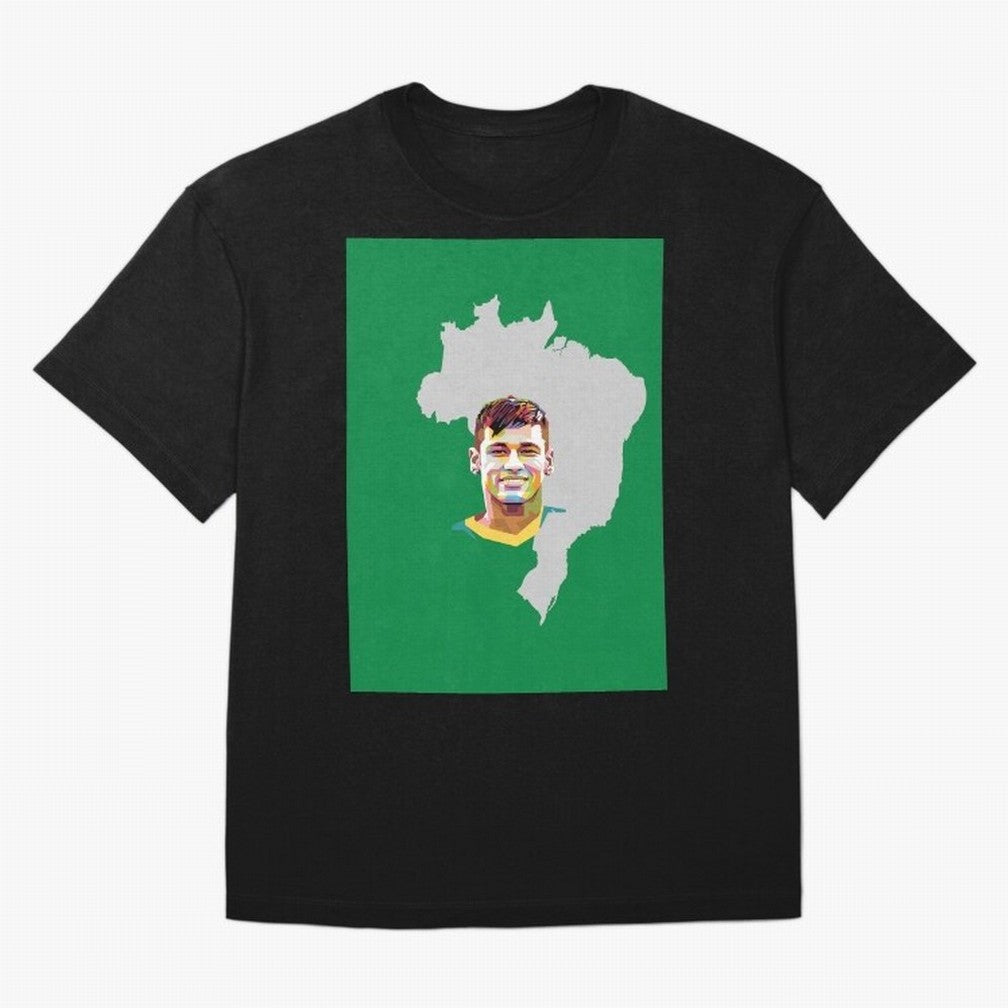 Neymar Classic T-Shirt Show Up for the Glory of Match Day Hype around FIFA World Cup 2026, CR7 and Messi, Portugal, Spain and Germany, Vintage Soccer Flavor, Modern Football Stars, National Flags and Final Night Emotion; Made for Die Hard