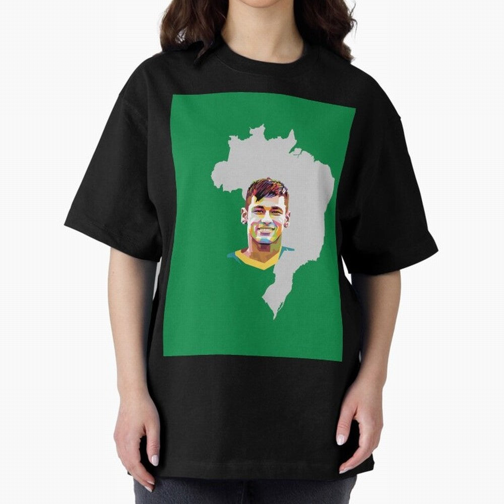 Neymar Classic T-Shirt Show Up for the Glory of Match Day Hype around FIFA World Cup 2026, CR7 and Messi, Portugal, Spain and Germany, Vintage Soccer Flavor, Modern Football Stars, National Flags and Final Night Emotion; Made for Die Hard