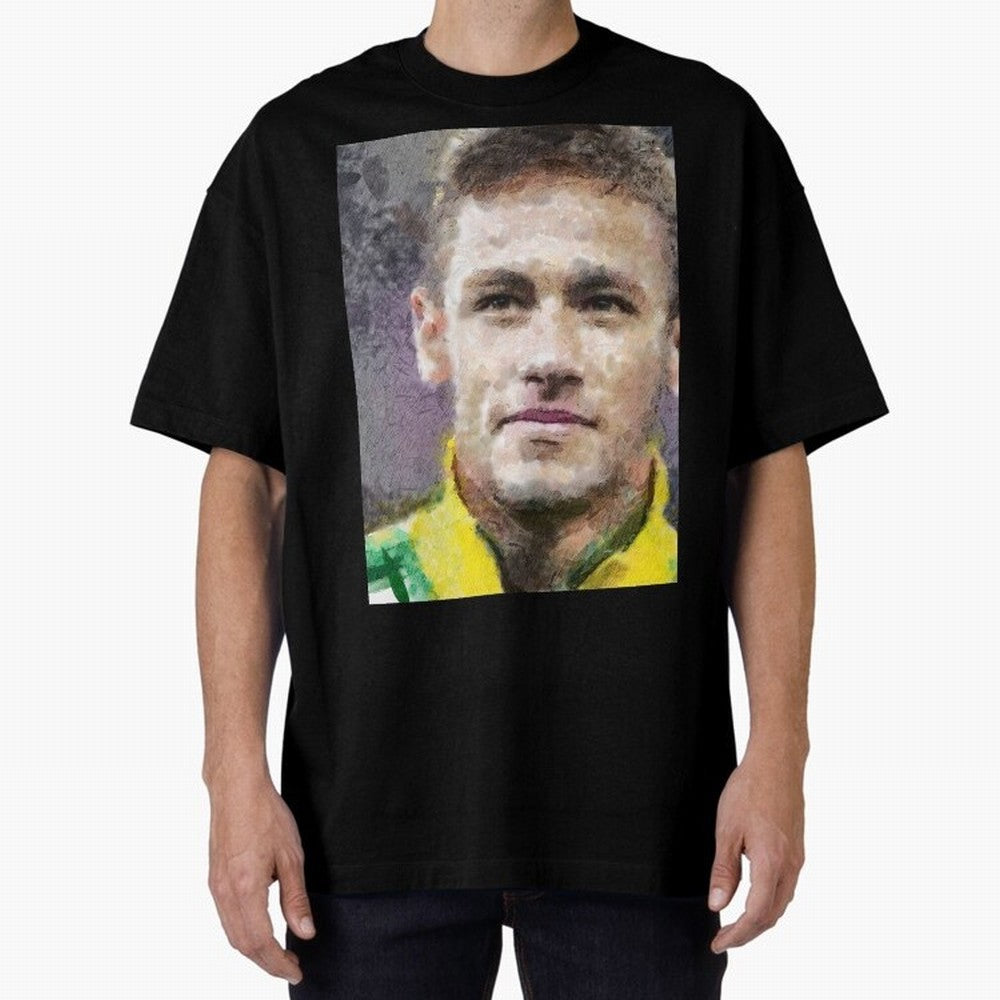Neymar Oversized T-Shirt Support the Legends of FIFA World Cup 2026 USA Canada Mexico Spirit, Inspired by Germany, Mbappe, Soccer Culture, Superstar Moments, National Team Dreams and Competitive Fire; Created for Match Day Parties, Soccer Gifts,
