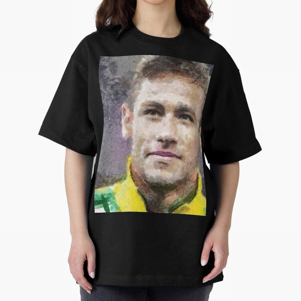 Neymar Oversized T-Shirt Support the Legends of FIFA World Cup 2026 USA Canada Mexico Spirit, Inspired by Germany, Mbappe, Soccer Culture, Superstar Moments, National Team Dreams and Competitive Fire; Created for Match Day Parties, Soccer Gifts,