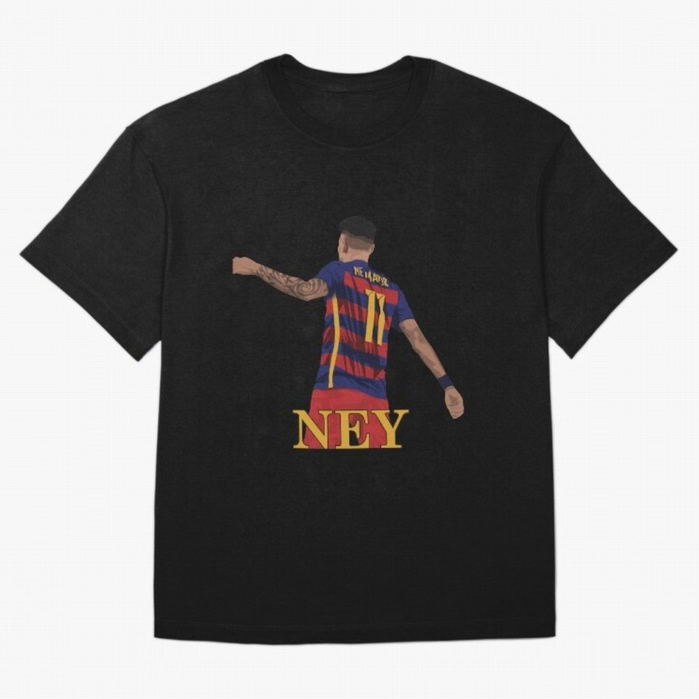 Neymar Oversized T-Shirt Enjoy the Biggest Football Party of the FIFA World Cup 2026 Journey through CR7 and Messi Highlights, England Pride, Retro Football Energy, Iconic Rivalries, Trophy Chase Drama and Stadium Atmosphere; Ideal for Passionate