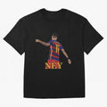 Neymar Oversized T-Shirt Enjoy the Biggest Football Party of the FIFA World Cup 2026 Journey through CR7 and Messi Highlights, England Pride, Retro Football Energy, Iconic Rivalries, Trophy Chase Drama and Stadium Atmosphere; Ideal for Passionate