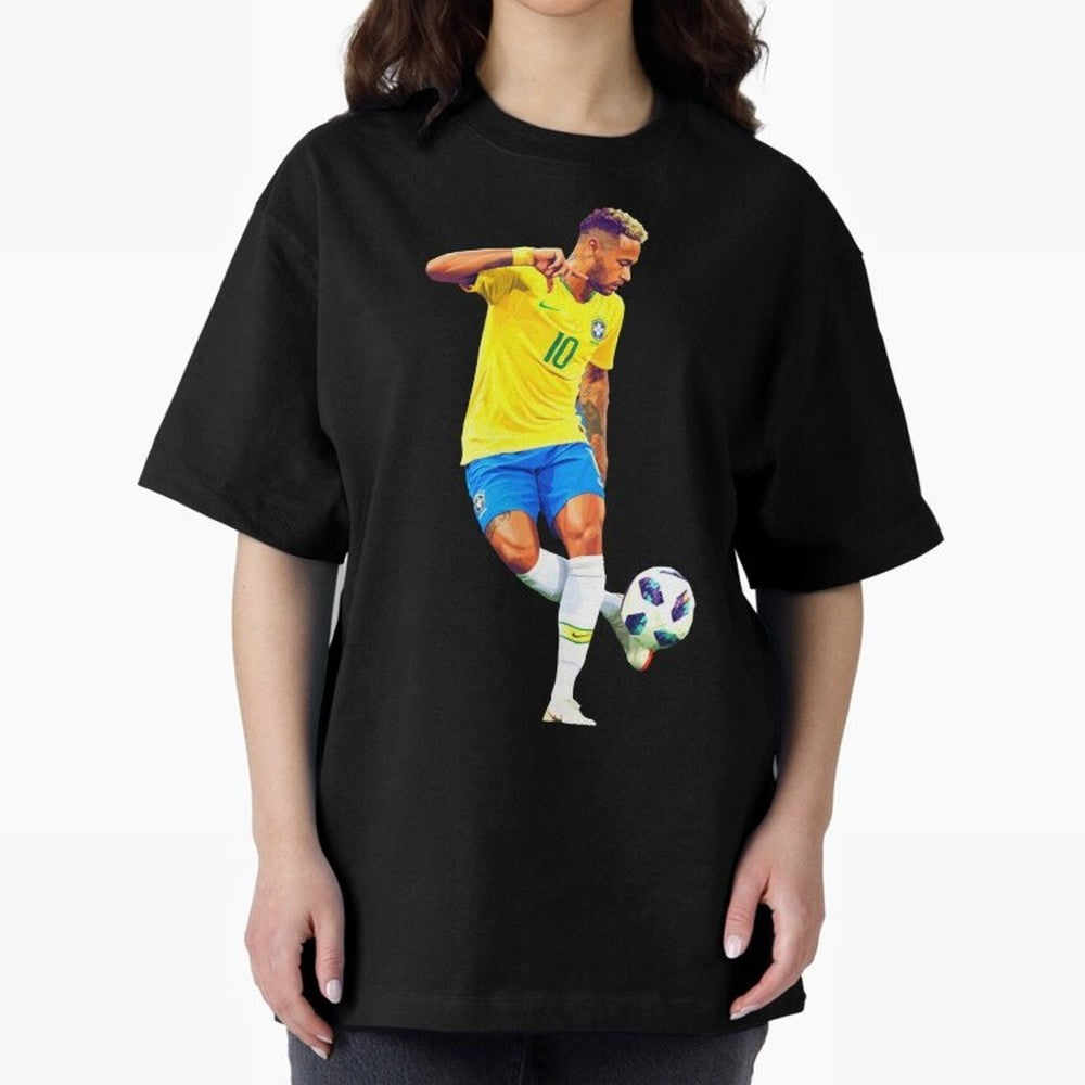 Neymar Oversized T-Shirt Make Every Match About the FIFA World Cup 2026 Journey through Neymar, Haaland and Cristiano Ronaldo Highlights, Portugal, Spain and Germany Pride, Stadium Chants, National Pride, Trophy Dreams and Unforgettable Football